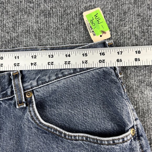 LL Bean Men Jeans Double L Classic Fit 34x31 Blue Cotton Denim - Picture 4 of 12